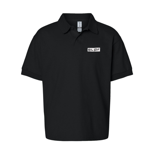 Youth  BLØF  Gildan Dry Blend Jersey Polo