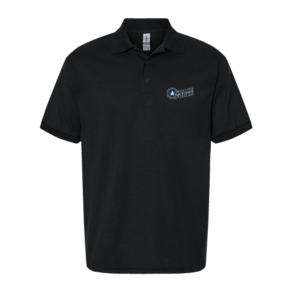 Men's Space Force  Dry Blend Jersey Polo