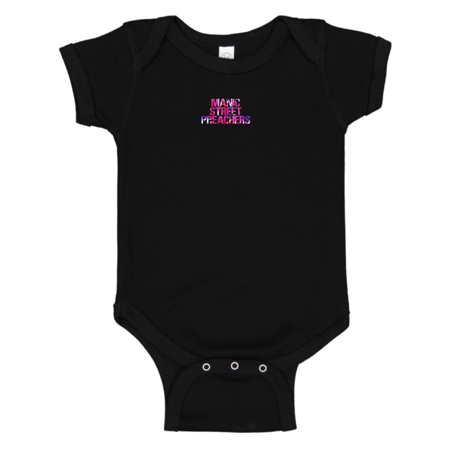 Manic Street Preachers Logo  Baby Onesie Romper