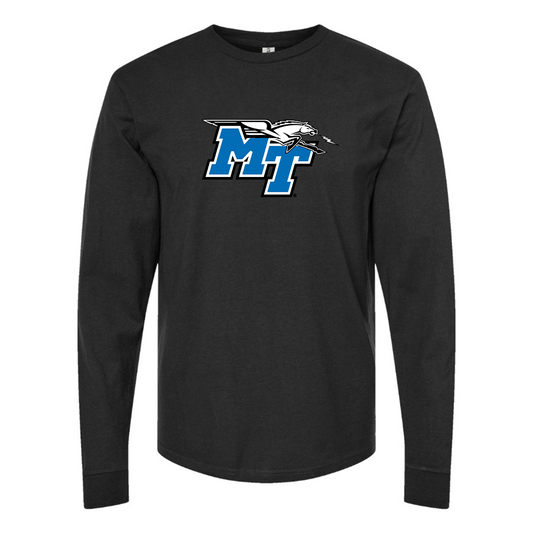 Men's Middle Tennessee Blue Raiders Cotton Long Sleeve T-Shirt