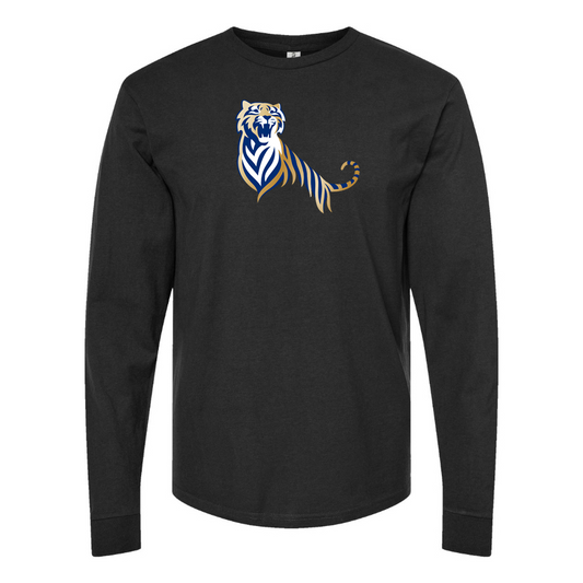 Men's Tiger Beer Logo Cotton Long Sleeve T-Shirt