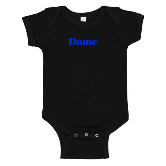 Dame Products Logo Baby Onesie Romper