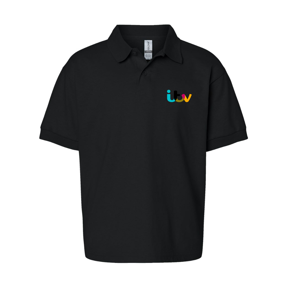 Youth  Itv  Gildan Dry Blend Jersey Polo