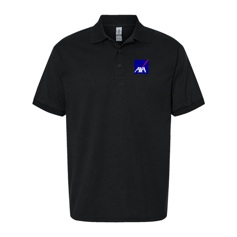 Men's Axa Logo Dry Blend Polo