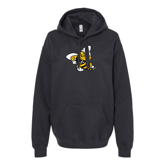 Men's AIC Yellow Jackets  Softstyle Midweight Hooded Sweatshirt