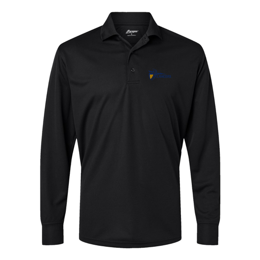 Men's Bucknell Bison  Paragon Prescott Long Sleeve Polo