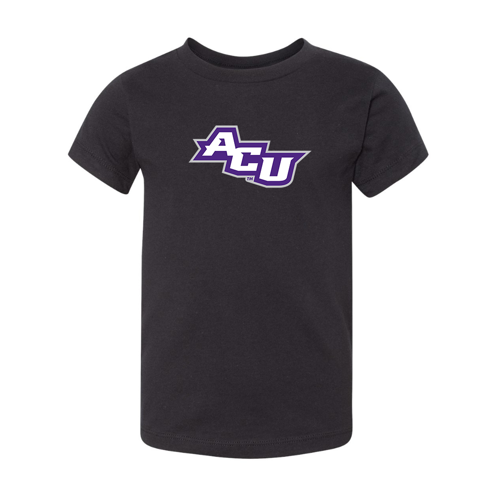 Abilene Christian Wildcats  BELLA  CANVAS Toddler Jersey Tee