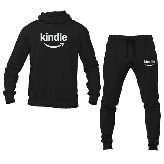 Men's Amazon Kindle Logo Hoodie Joggers Set