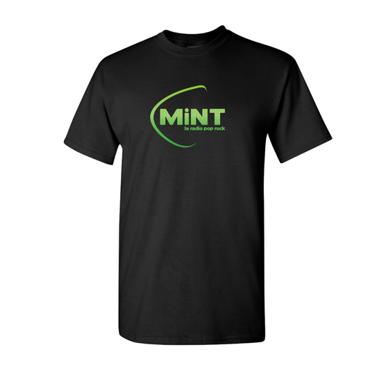 Men's Mint Radio Logo Cotton T-Shirt