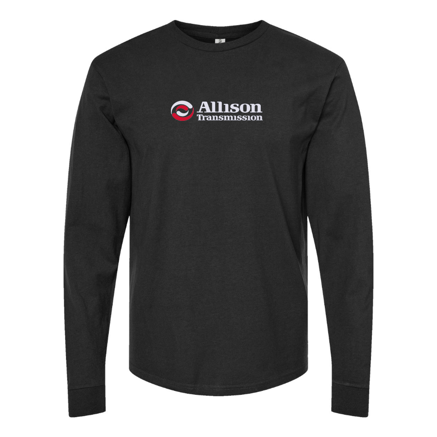 Men's Allison Transmission Logo Cotton Long Sleeve T-Shirt