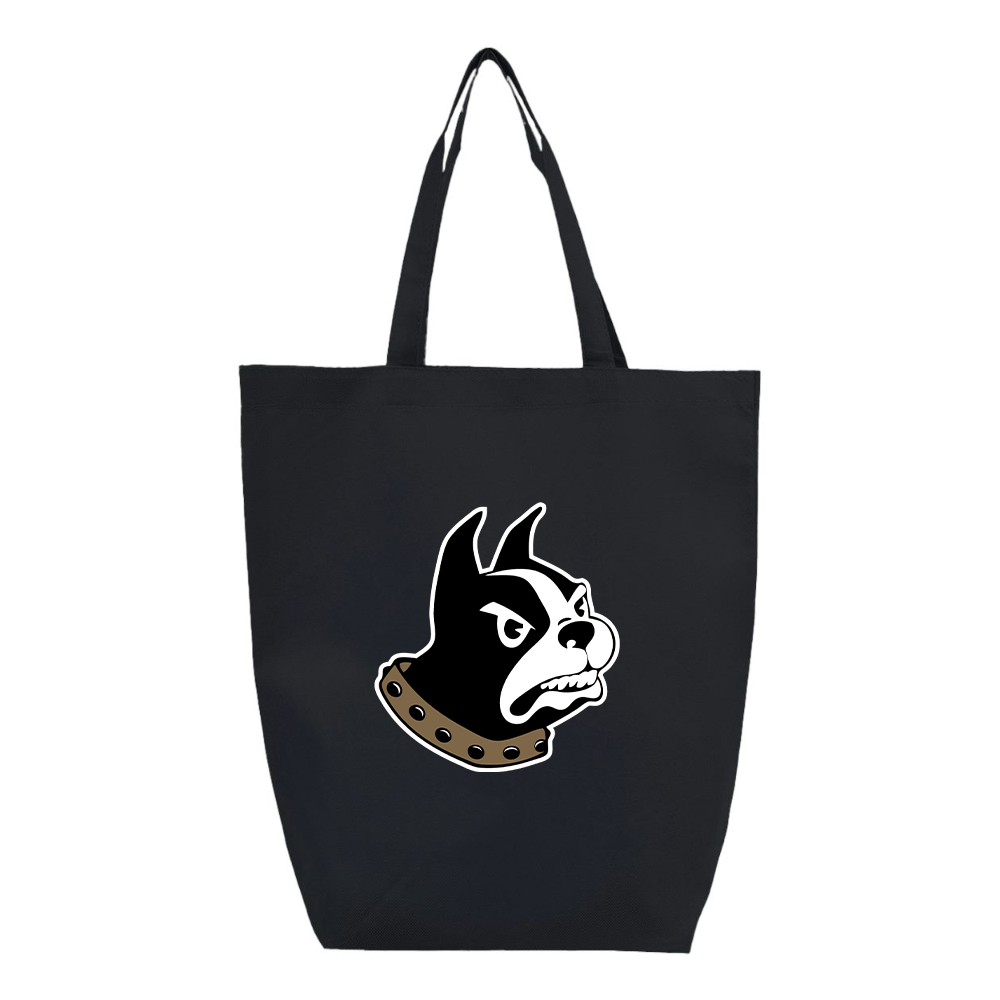 The   Woffrd Terriers Q-Tees Non-Woven Gusset Bottom Tote