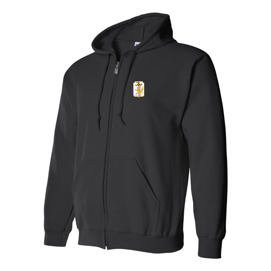 Men's Iso Logo Zipper Hoodie