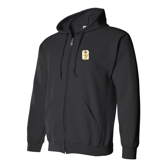 Men's Iso Logo Zipper Hoodie