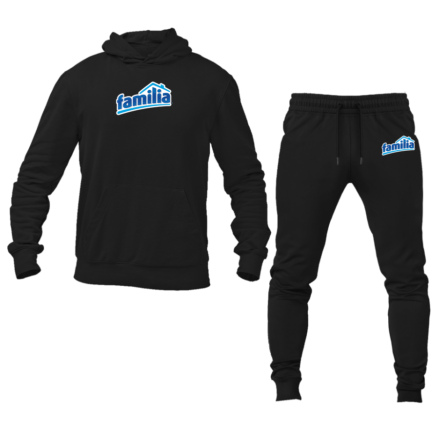 Men's Familia Logo Hoodie Joggers Set