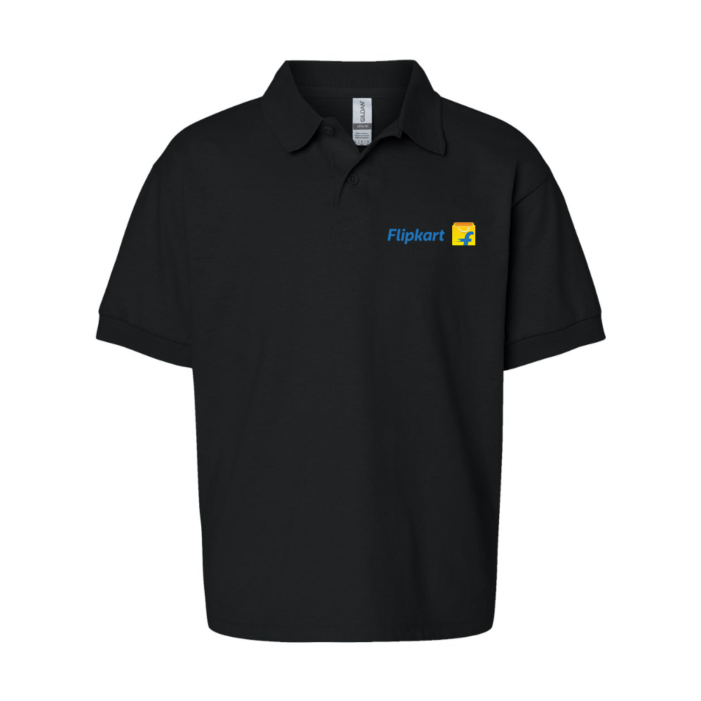 Youth Flipkart Gildan Dry Blend Jersey Polo