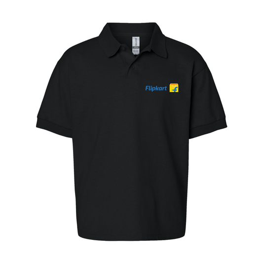 Youth Flipkart Gildan Dry Blend Jersey Polo