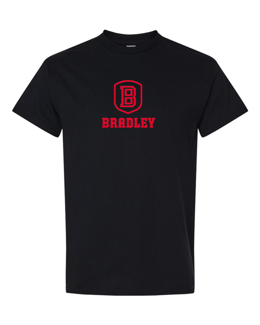 Men's Bradley Braves   Gildan Heavy Cotton T-Shirt