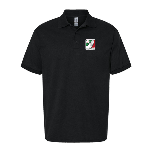 Men's Italian Baseball League Logo Dry Blend Polo