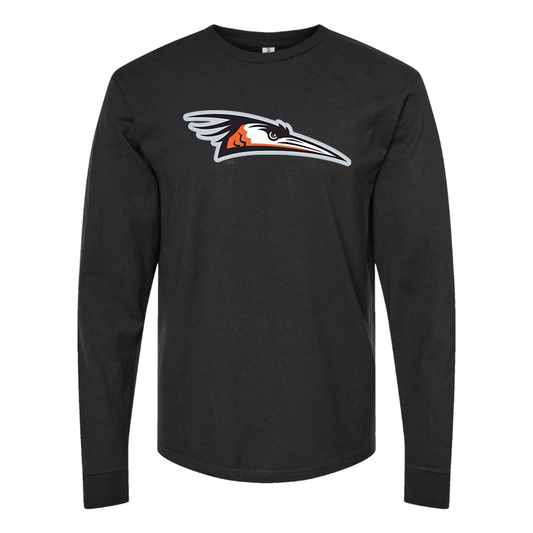 Men's Delmarva Shorebirds Logo Cotton Long Sleeve T-Shirt