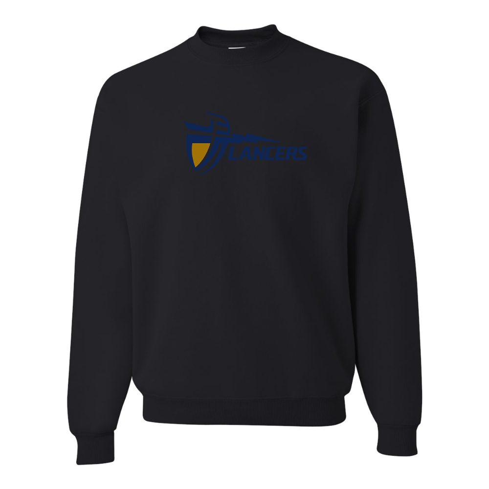Men's California Baptist Lancers JERZEES NuBlend Crewneck Sweatshirt