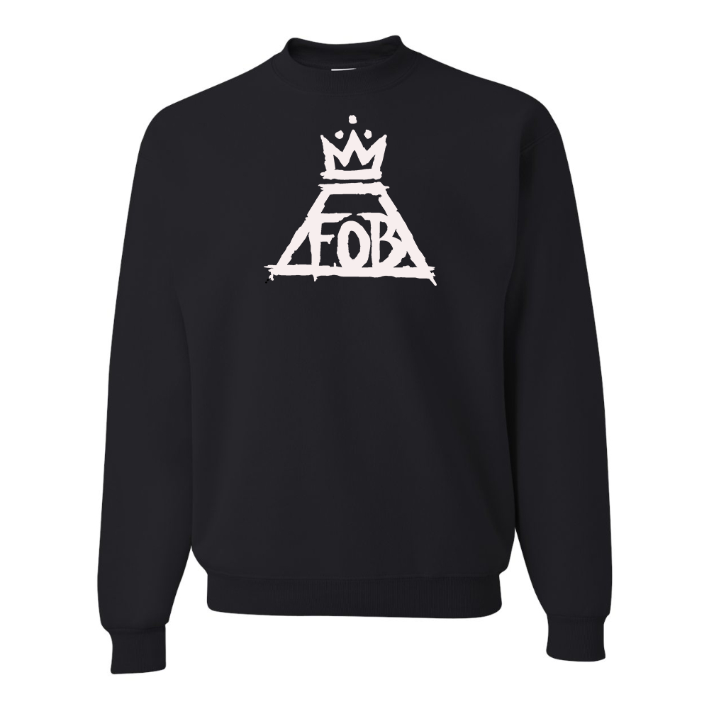 Men's Fall Out Boy  JERZEES NuBlend Crewneck Sweatshirt