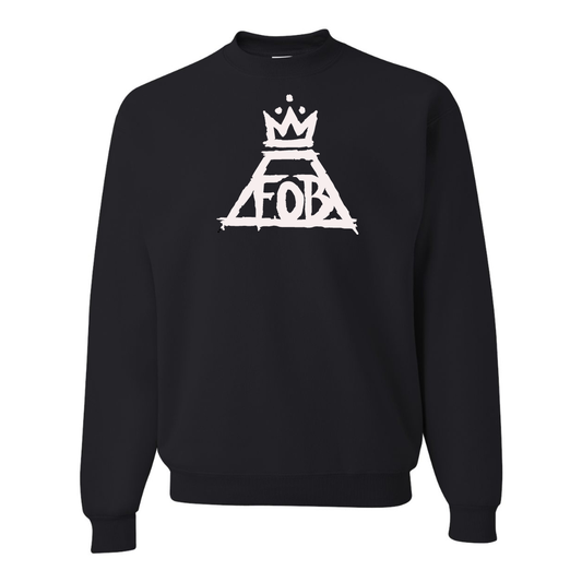 Men's Fall Out Boy  JERZEES NuBlend Crewneck Sweatshirt
