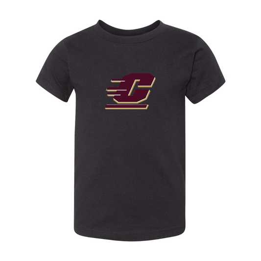 Central Michigan Chippewas   BELLA  CANVAS Toddler Jersey Tee