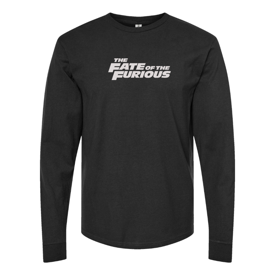 Men's The Fate Of the Furious  Logo Cotton Long Sleeve T-Shirt