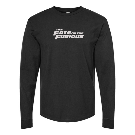 Men's The Fate Of the Furious  Logo Cotton Long Sleeve T-Shirt
