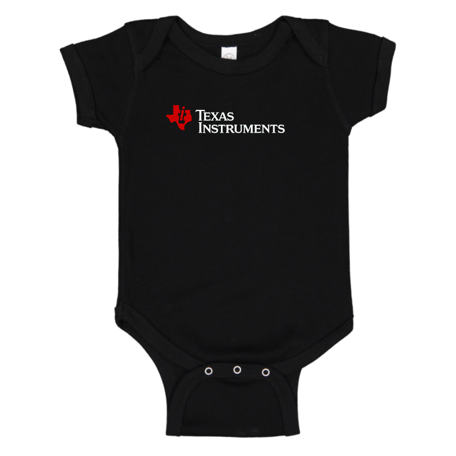 Texas Instruments Logo Baby Onesie Romper