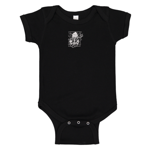 Jivebomb  Logo Baby Onesie Romper