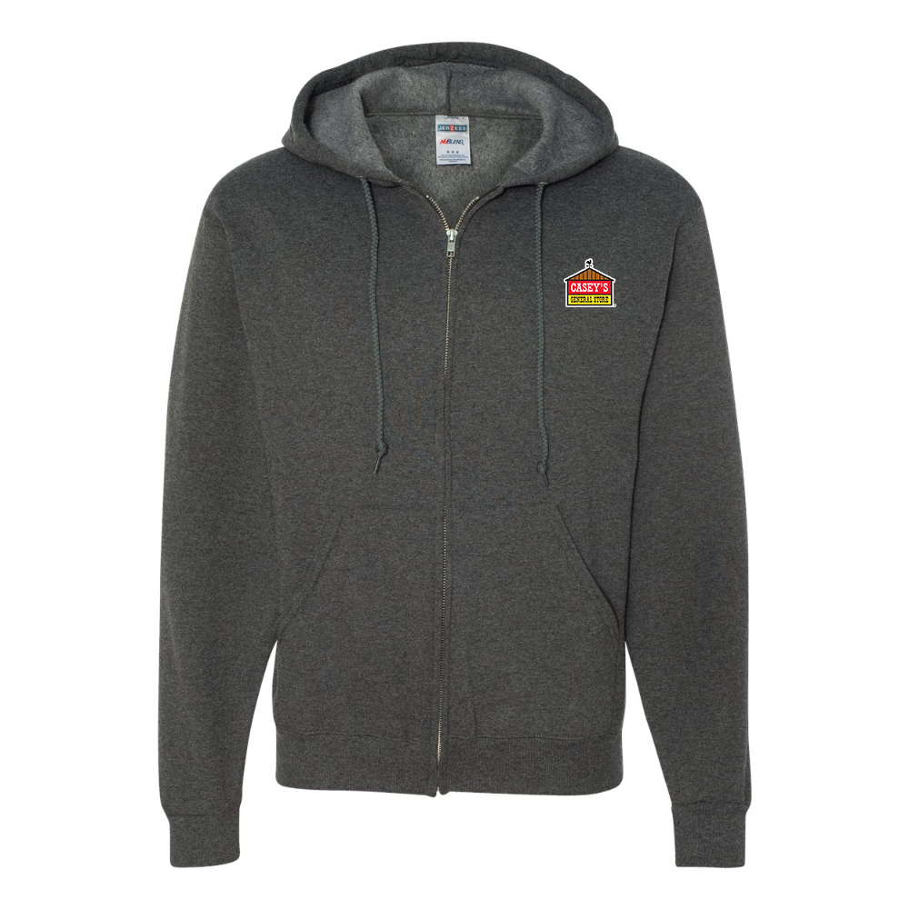 Men's Casey's General Store JERZEES NuBlend Full-Zip Hooded Sweatshirt