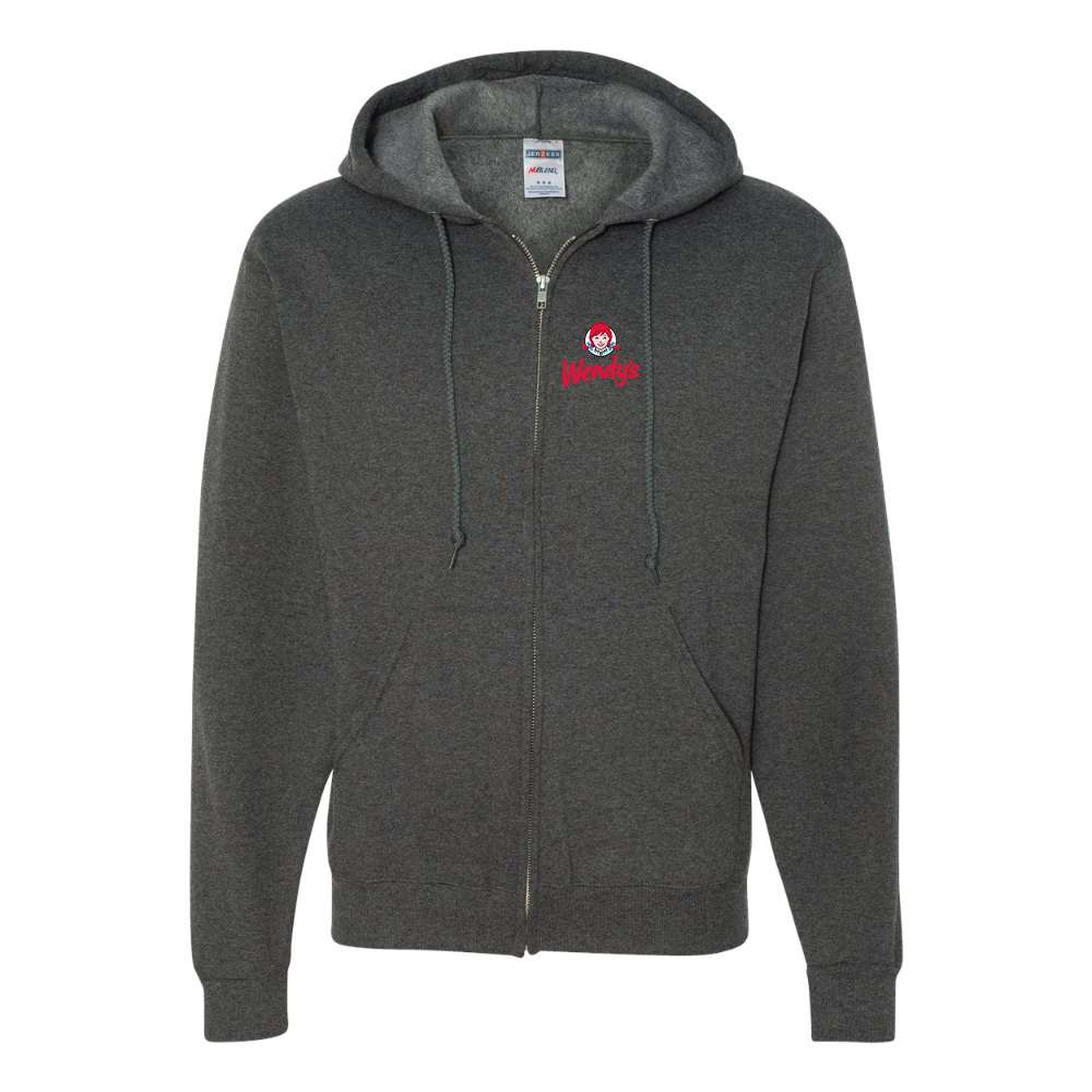 Men's Wendy_s  JERZEES NuBlend Full-Zip Hooded Sweatshirt