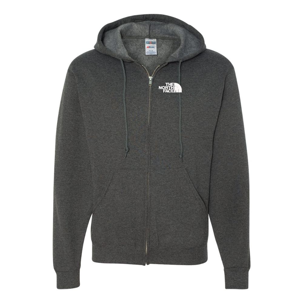 Men's The North Face Black JERZEES NuBlend Full-Zip Hooded Sweatshirt