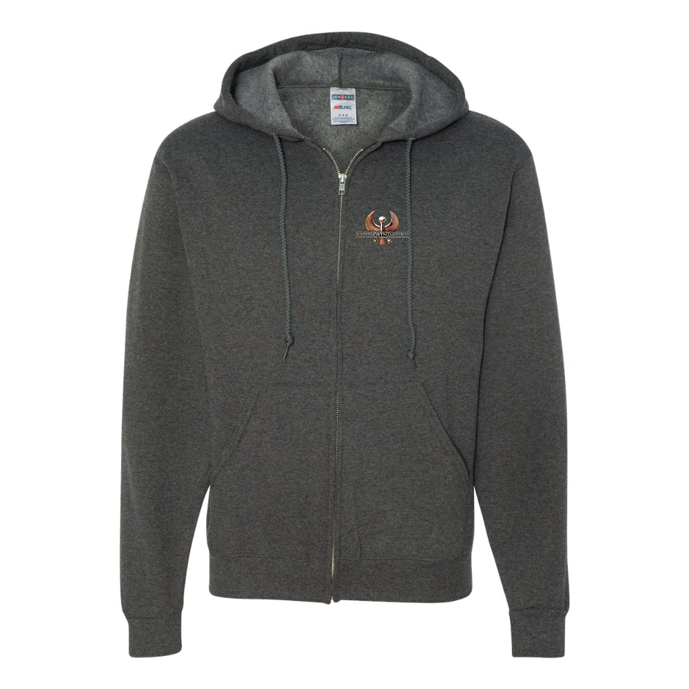 Men's Earth Wind & Fire  JERZEES NuBlend Full-Zip Hooded Sweatshirt