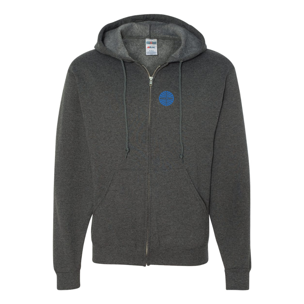 Men's  Pan Am  JERZEES NuBlend Full-Zip Hooded Sweatshirt