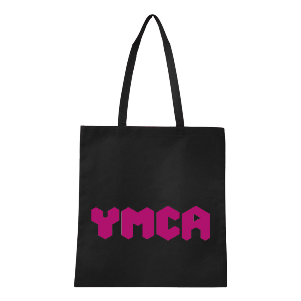 YMCA Mauve Q-Tees Non-Woven  Tote