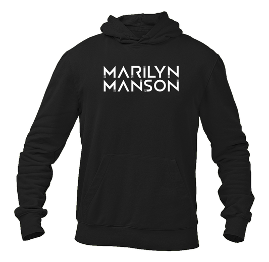Men's Marilyn Manson Logo Pullover Hoodie