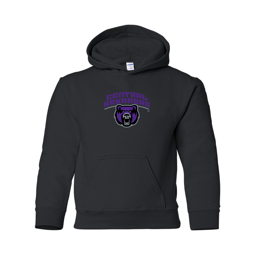 Youth Central Arkansas Bears   Gildan Heavy Blend  Hooded Sweatshirt