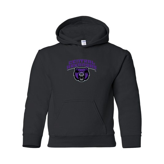 Youth Central Arkansas Bears   Gildan Heavy Blend  Hooded Sweatshirt