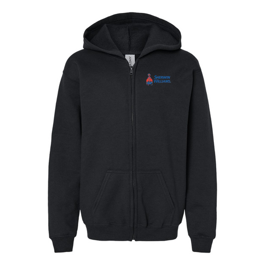 Youth Sherwin Williams Gildan Heavy Blend Full Zip Hooded Sweatshirt