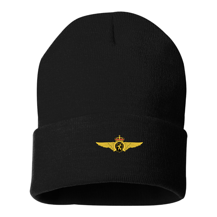 Belgian Air Force  Logo Beanie Hat