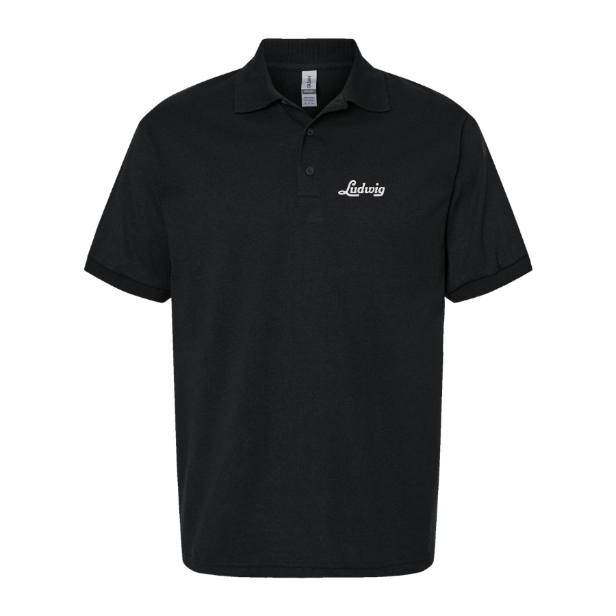 Men's Ludwig Logo Dry Blend Polo
