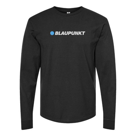Men's Blaupunkt Logo Cotton Long Sleeve T-Shirt