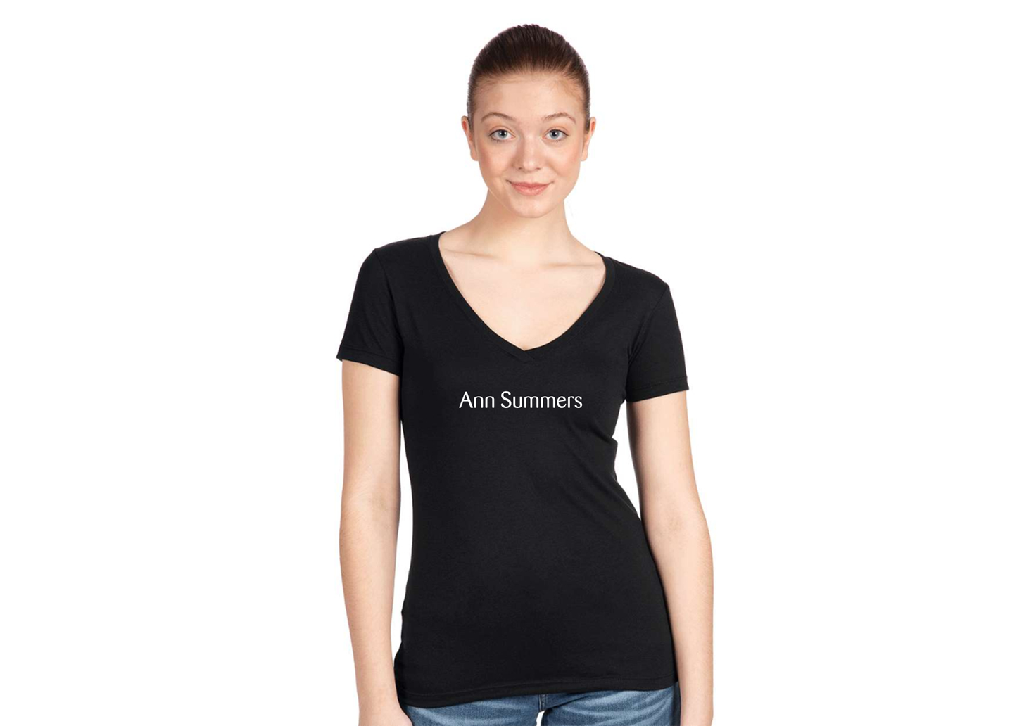 Women's Ann Summers  Next Level V-Neck T-Shirt