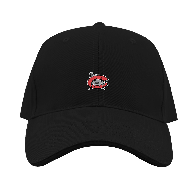 Carolina Mudcats Logo  Dad Baseball Cap Hat