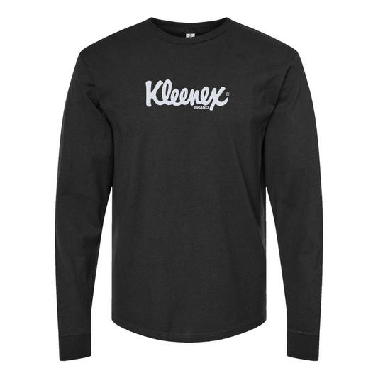 Men's Kleenex Logo Cotton Long Sleeve T-Shirt