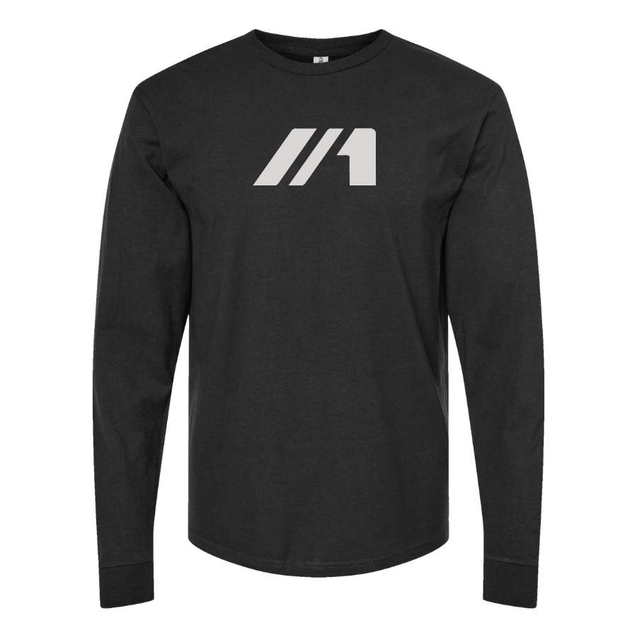 Men's BAC Logo Cotton Long Sleeve T-Shirt