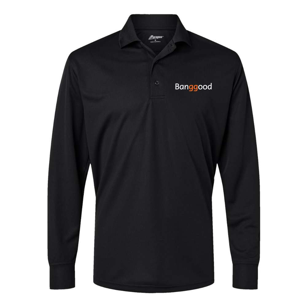 Men's Banggood    Paragon Prescott Long Sleeve Polo