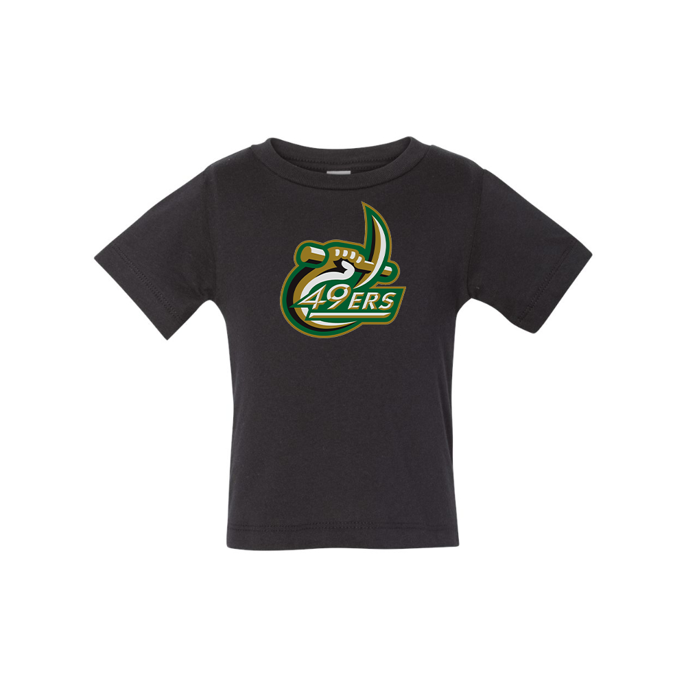Charlotte 49ers BELLA CANVAS Infant Jersey Tee